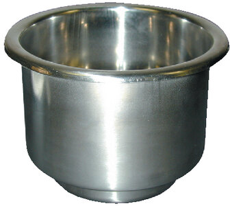 STAINLESS STEEL CUP HOLDER (T H MARINE) 12 3 5/8" 4"